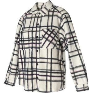 Alpine‎ Design Plaid Flannel Shacket Womens Large Oversized Gorpcore Layering